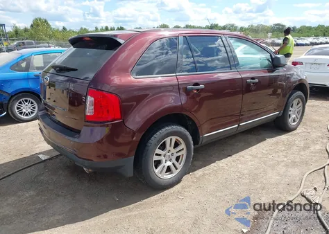 2012 Ford Edge Se from USA, damaged, VIN 2FMDK3GC2CBA42102